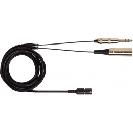 Shure BCASCA-XLR3QI Кабель для наушников с разъёмами BCASCA/XLR + 6.3 мм, 2,3 м.