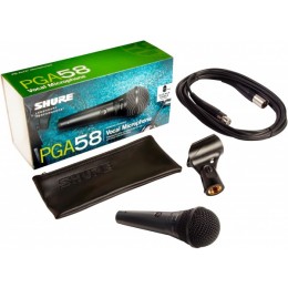 Shure PGA58-XLR-E Вокальный микрофон